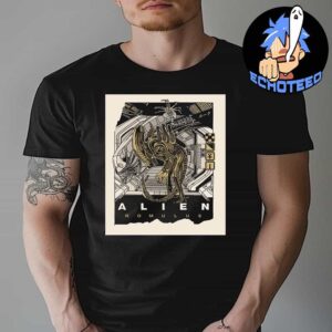 Alien Romulus 2024 Movie Artwork By Tyler Stout Essentials Unisex T-Shirt