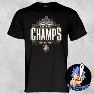 Army Black Knights Blue 84 Unisex 2024 AAC Football Conference Champions Locker Room Merch Essentials Unisex T-Shirt