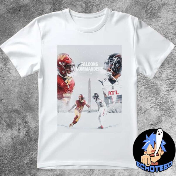 Atlanta Falcons VS Washington Commanders On Dec 30th 2024 NFL 2024-2025 At Northwest Stadium USA Essentials Unisex T-Shirt