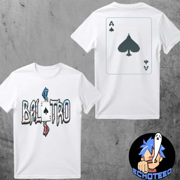 Balatro Base Spade Ace Card Two Sides Essentials Unisex T-Shirt