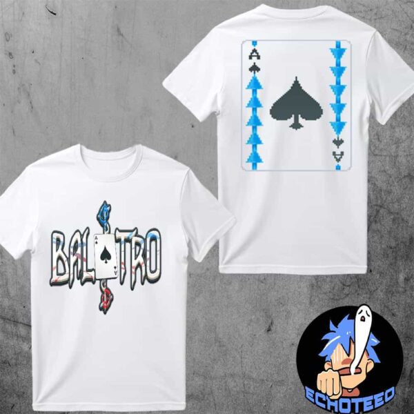 Balatro Bonus Spade Ace Card Two Sides Essentials Unisex T-Shirt