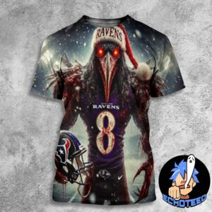 Baltimore Ravens Beats Houston Texans With 31-2 Bowl Game On Dec 26th 2024 No 1 AFC North NCAA Bowl Game 2024-2025 All Over Print Essentials Unisex T-Shirt