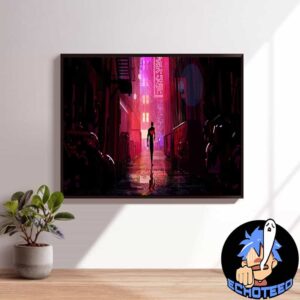 Batman Beyond Animated Feature On Feb 20th 2024 Artword By Yuhki Demers And Writer Patrick Harpin Home Decor Poster Canvas