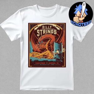 Billy Strings Memphis Dual Night On Dec 6 7 2024 At Fedexforum Memphis US By Chris Lyons Essentials Unisex T-Shirt