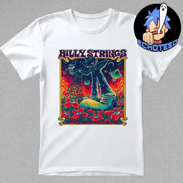 Billy Strings Official Poster On Dec 10th 2024 At Bok Center Tulsa US By Helen Kennedy Essentials Unisex T-Shirt