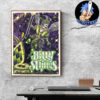 Dark Star Orchestra Perfomance Cosmic New Year Run 2024-2025 Tour List Artwork By Nate Gonzalez Home Decor Poster Canvas