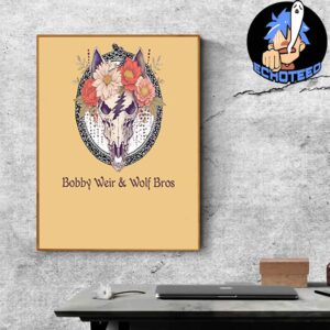 Bobby Weir And Wolf Bros Live Stream On Dec 27 31 2024 At Broward Center For The Performing Arts Fort Lauderdale Florida Home Decor Poster Canvas