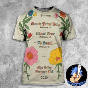 Bonnie Prince Billy And Mount Eerie And Ty Segall Performance On Feb 12 18 21 2025 All Over Print Essentials Unisex T-Shirt