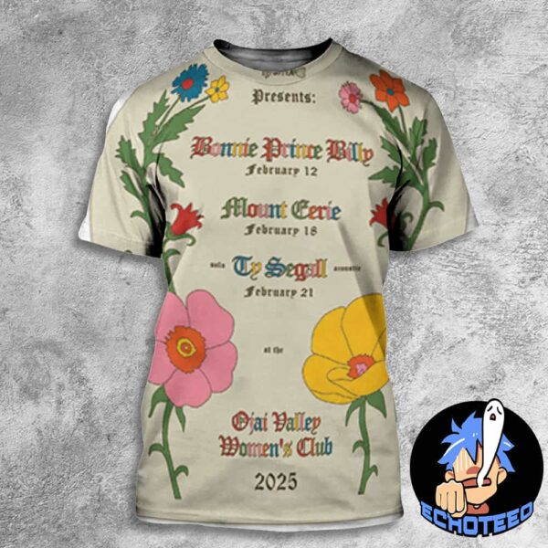 Bonnie Prince Billy And Mount Eerie And Ty Segall Performance On Feb 12 18 21 2025 All Over Print Essentials Unisex T-Shirt