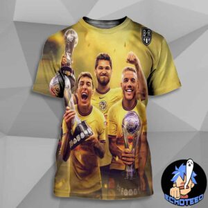 Club America The 2024 Liga MX Apertura Victory Completing Three Peat All Over Print Essentials Unisex T-Shirt