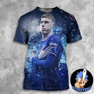 Cole Palmer Chelsea Premmier League 2024 On Dec 25th 2024 At Craven Cottage London UK All Over Print Essentials Unisex T-Shirt