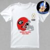 College Football Playoff 2025 Boise State Broncos Helmet NCAA Bowl Games 2024-2025 Essentials Unisex T-Shirt