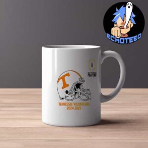 College Football Playoff 2025 Tennessee Volunteers Helmet NCAA Bowl Games 2024-2025 Mug