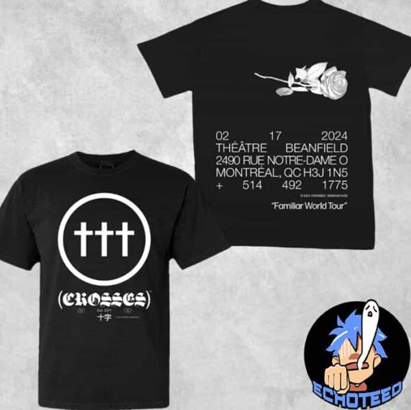 Crossescult Montreal Event Tee Tour 2024 Merchandise Two Sides Essentials Unisex T-Shirt