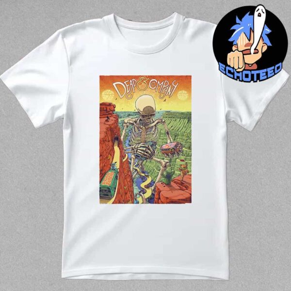 Dead And Company Performance 2024 At The Sphere Las Vegas Artwork By Dave Kloc Essentials Unisex T-Shirt