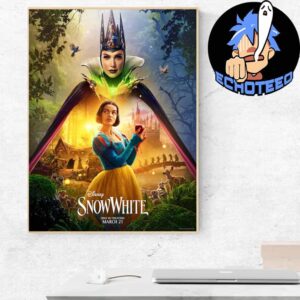 Disney Snow White On Mar 21th 2025 In Theaters Gal Gadot And Rachel Zegler Home Decor Poster Canvas