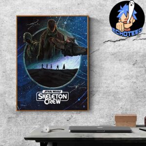 Disney Star Wars Art Inspired By Skeleton Crew Artwork By Chelsea Lowe Home Decor Poster Canvas