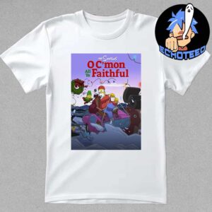 Disney The Simpsons O Cmon All Ye Faithful On Dec 17th 2024 Essentials Unisex T-Shirt