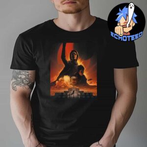 Dune Part Two Poster 2024 By Matt Ferguson Essentials Unisex T-Shirt