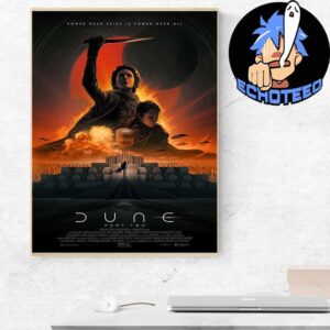 Dune Part Two Poster 2024 By Matt Ferguson Home Decor Poster Canvas