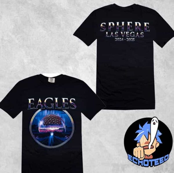 Eagles Sphere T-Shirt Merchandise Two Sides Essentials Unisex Shirt