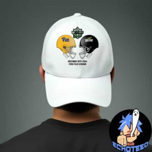 GameAbove Sports Bowl NCAA 2024-2025 Bowl Games Pittsburgh Panthers vs Toledo Rockets At Ford Field Stadium Skull Helmet Head To Head Classic Hat Cap