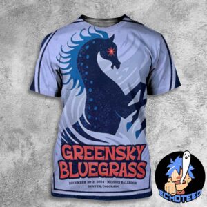 Greensky Bluegrass Performance On Dec 30 31 2024 At Mission Ballroom Denver Colorado US All Over Print Essentials Unisex T-Shirt