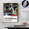 Boca Rotan Bowl Champions 2024 James Madison University Takes Down Western Kentucky Hilltoppers With 27-27 Bowl Games 2024-2025 On Dec 19th 2024 Home Decor Poster Canvas