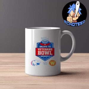 IS4S Salute To Veterans Bowl South Alabama VS Western Michigan Broncos Jaguars NCAA 2024-2025 College Football Bowl Games At At Cramton Bowl Montogomery Alabama Merchandise Mug