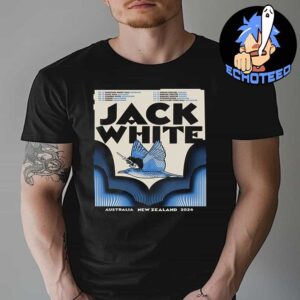 Jack White Autralia And New Zealand Tour List 2024 By Sonny Day And Biddy Maroney Essentials Unisex T-Shirt