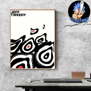 Jeff Tweedy Performance On Jan 2 3 2025 At The Largo At the Coronet Los Angeles California Artwork By Shane Smith Home Decor Poster Canvas