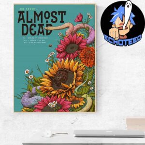 Joe Russo Almost Dead Official Poster 2024 Artwork By Andrew Ghrist Home Decor Canvas