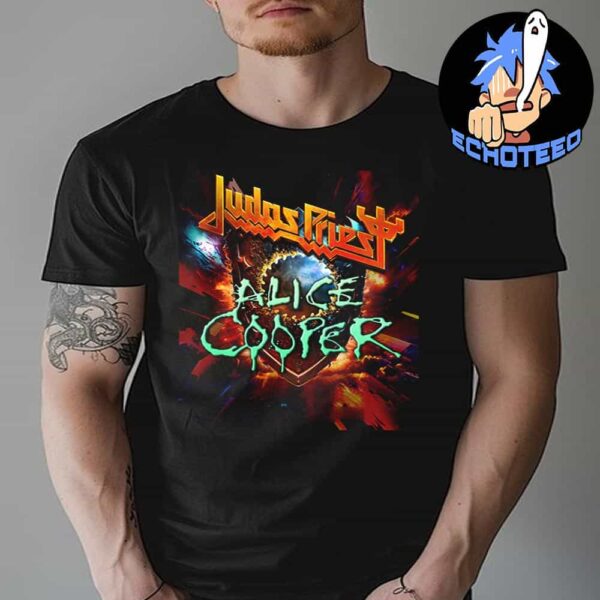 Judas Priest And Alice Cooper On Jul 25th 2025 At The O2 London Essentials Unisex T-Shirt