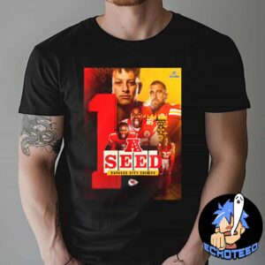 Kansas City Chiefs The AFC No 1 Seed On Christmas Day Dec 25th 2024 NFL 2024-2025 Essentials Unisex T-Shirt