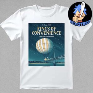 Kings Of Convenience On May 28th 2025 At KucukCiftlik Park Istanbul By Salvador Verano C Essentials Unisex T-Shirt