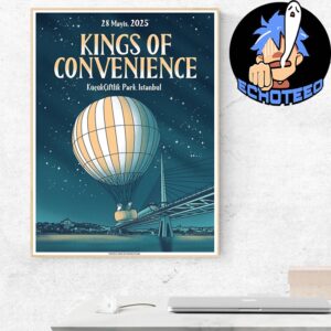 Kings Of Convenience On May 28th 2025 At KucukCiftlik Park Istanbul By Salvador Verano C Home Decor Poster Canvas