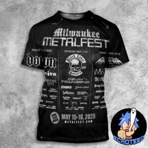 Knotfest Milwaukee Metal Fest Announced Fest On May 15 18 2025 Tour List All Over Print Essentials Unisex T-Shirt