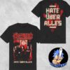 Kreator Hate Uber Alles Tracklist T-Shirt Merch Two Sides Essentials Unisex Shirt