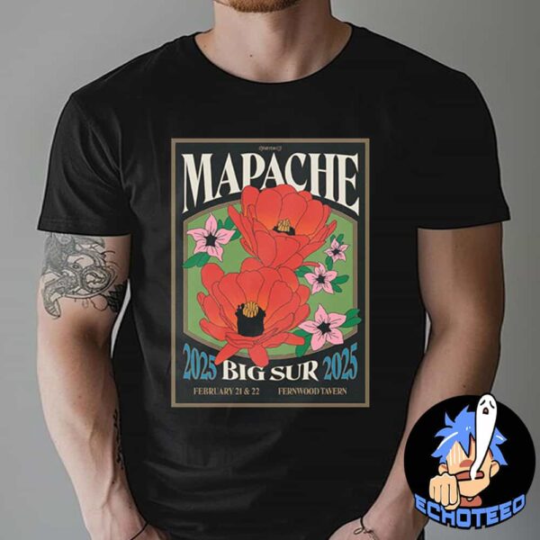 Mapache Duo Shows On Feb 21 22 2025 At Fernwood Tavern Essentials Unisex T-Shirt