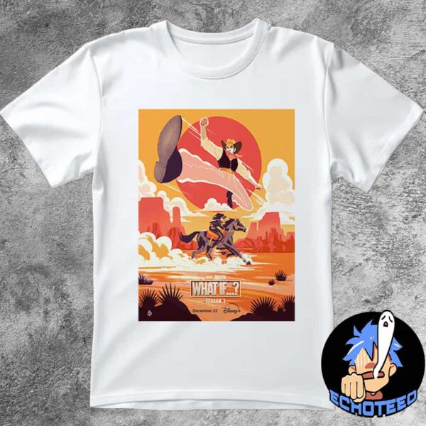 Marvel What If Season 3 On Dec 22th 2024 Artwork By Drew Shannon At Disney Plus Essentials Unisex T-Shirt