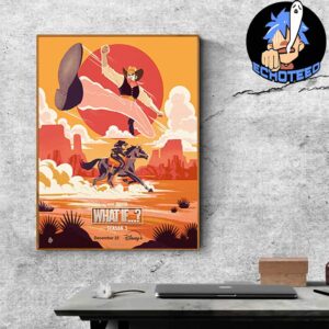 Marvel What If Season 3 On Dec 22th 2024 Artwork By Drew Shannon At Disney Plus Home Decor Poster Canvas