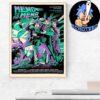 Marvel Studios The Marvels Official Poster Artwork By Sam Dunn Illustration Home Decor Canvas