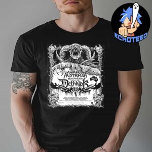 Metalocalypse Dethklok Awaken Australia Tour List 2025 Essentials Unisex T-Shirt