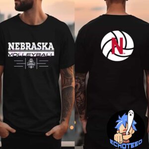 Nebraska Volleyball 2024 NCAA Semifinals Merchandise Two Sides Essentials Unisex T-Shirt