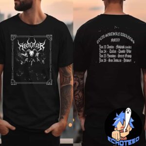 Necrofier Total Southern Darkness Tour Dates 2025 At Texas Two Sides Essentials Unisex T-Shirt