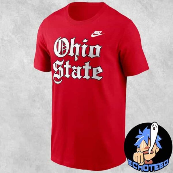 Ohio State Buckeyes Nike Old English T-Shirt Merchandise Essentials Unisex Shirt