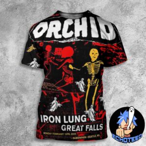 Orchid Iron Lung Great Falls On Feb 10th 2025 At Substation Seattle US All Over Print Essentials Unisex T-Shirt