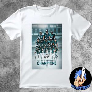 Philadelphia Eagles The NFC East Champions NFL 2024-2025 Essentials Unisex T-Shirt