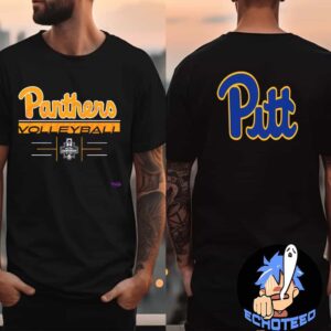 Pittsburgh Panthers Volleyball 2024 NCAA Semifinals Merchandise Two Sides Essentials Unisex T-Shirt