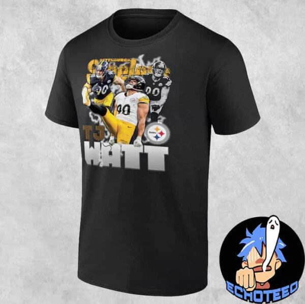 Pittsburgh Steelers TJ Watt Fanatics Notorious Player Graphic T-Shirt Merchandise Essentials Shirt